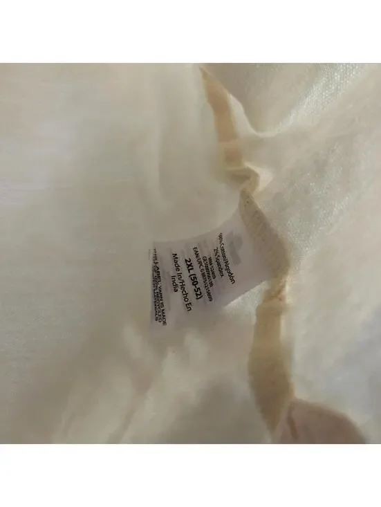 George Yellow Short Sleeve Collared Golf Polo Tee T-shirt Men's 2XL - Picture 4 of 4